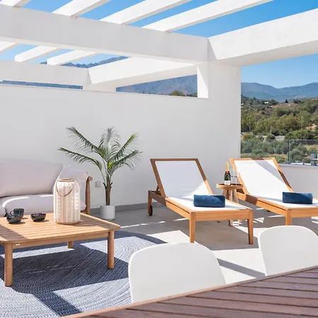 Ferienwohnung Sunny Terrace Penthouse Estepona Exterior foto