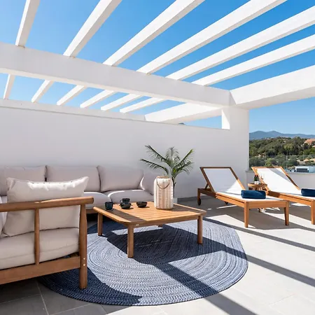 Ferienwohnung Sunny Terrace Penthouse Estepona Exterior foto