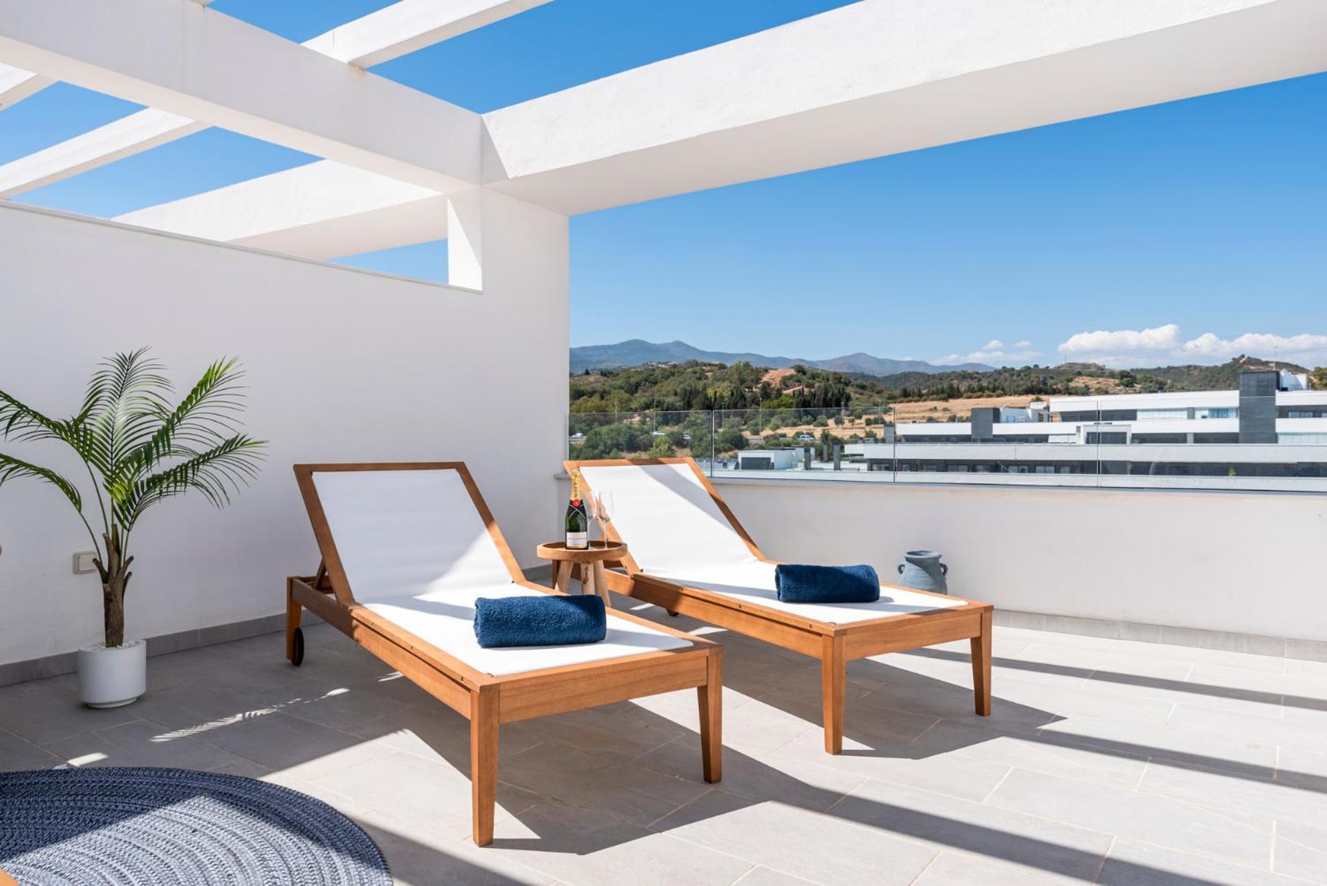 Sunny Terrace Penthouse Appartement *